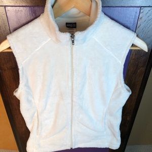 Patagonia Women’s S Vest Full ZIp Sleeveless White
